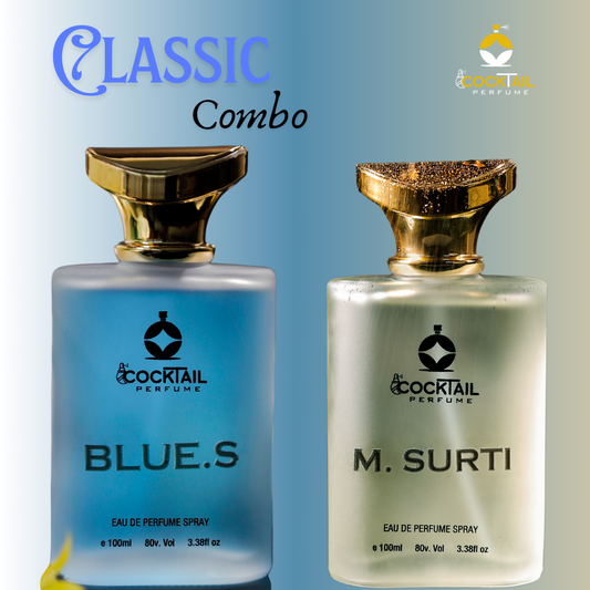 Blue Scent & Miss Surti Perfume Duo
